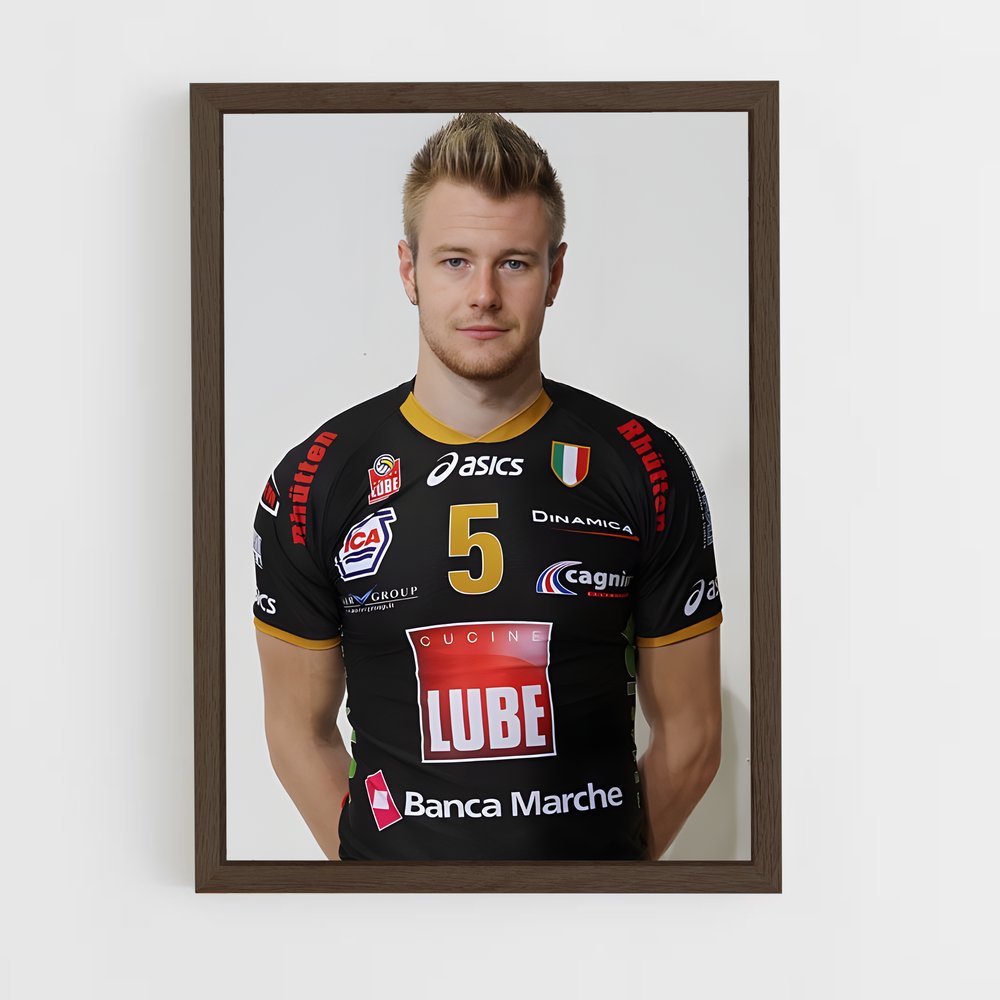 Poster L'Attitude d'Ivan – affiche Volleyball (vue 5)